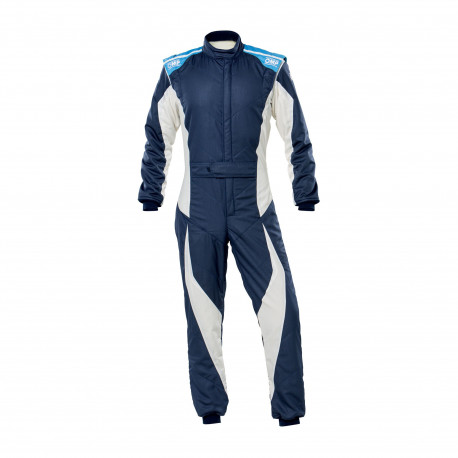 Combinezoane Combinezon FIA OMP Tecnica EVO albastru/alb/cian | race-shop.ro
