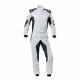 Combinezoane Combinezon FIA OMP Tecnica HYBRID argintiu/negru | race-shop.ro