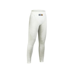Pantaloni OMP One cu FIA, albi