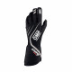 Mănuși de curse OMP ONE EVO X cu omologare FIA (cusături exterioare) negru