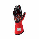 Mănuși Mănuși de protecție curse OMP ONE-S cu omologare FIA (cusături exterioare) rosu/alb | race-shop.ro