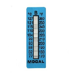 MOCAL termometru bandă 77°C la 127°C