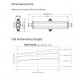 Radiatoare ulei universale LAMINOVA C43-330 radiator ulei răcit cu apă, 425mm | race-shop.ro