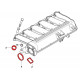 Dopuri anulare clapete admisie Set dopuri admisie BMW 22mm 6 buc (aluminiu) - classic | race-shop.ro