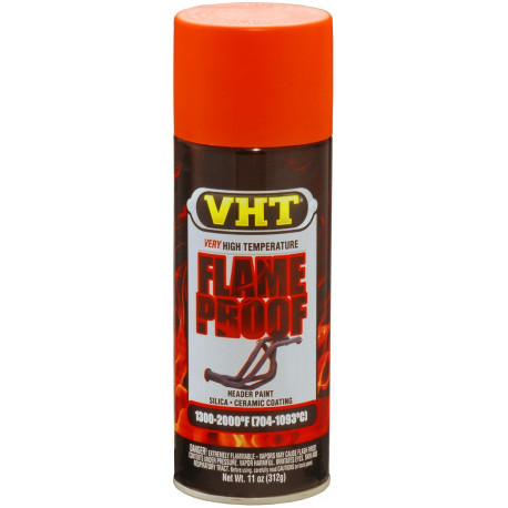 Vopsea termorezistență motor VHT spray vopsea rezistentă la temperaturi ridicate, portocalie | race-shop.ro
