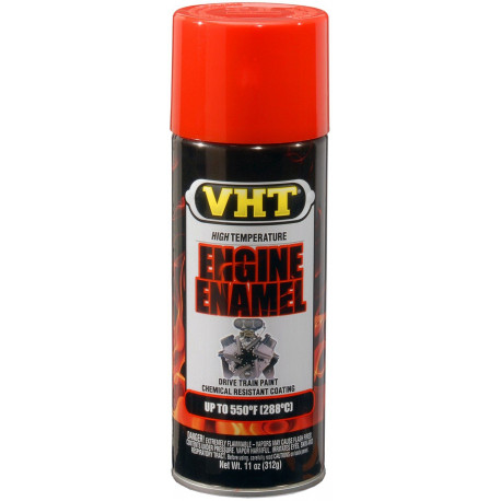 Vopsea termorezistență motor VHT ENGINE ENAMEL spray vopsea motor, portocaliu (Chevy Orange Red) | race-shop.ro