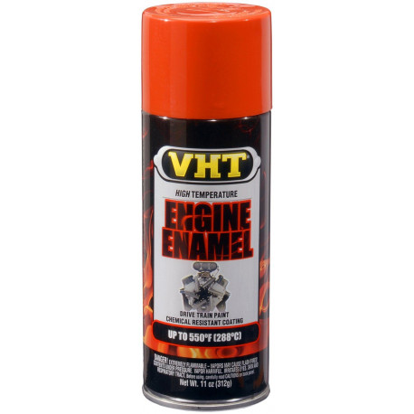 Vopsea termorezistență motor VHT ENGINE ENAMEL spray vopsea motor, portocalie (Chrysler Hemi-Orange) | race-shop.ro