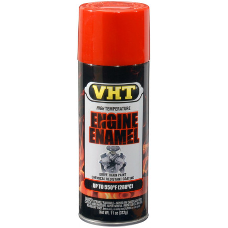 Vopsea termorezistență motor VHT ENGINE ENAMEL spray vopsea motor, portocalie (Chevy Orange) | race-shop.ro