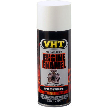 Vopsea termorezistență motor VHT ENGINE ENAMEL spray vopsea motor, albă (Gloss White) | race-shop.ro