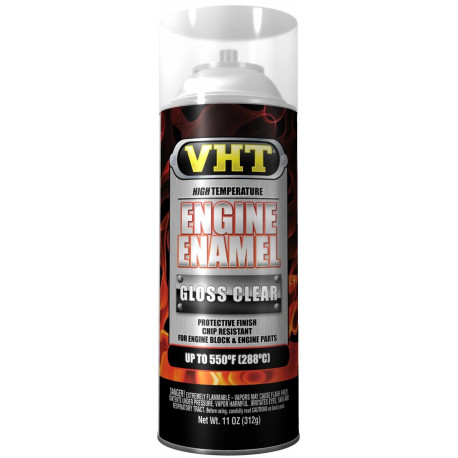 Vopsea termorezistență motor VHT ENGINE ENAMEL spray vopsea motor, transparentă (Gloss Clear) | race-shop.ro