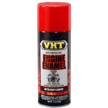Vopsea termorezistență motor VHT ENGINE ENAMEL spray vopsea motor, roșie (Chrysler Red) | race-shop.ro