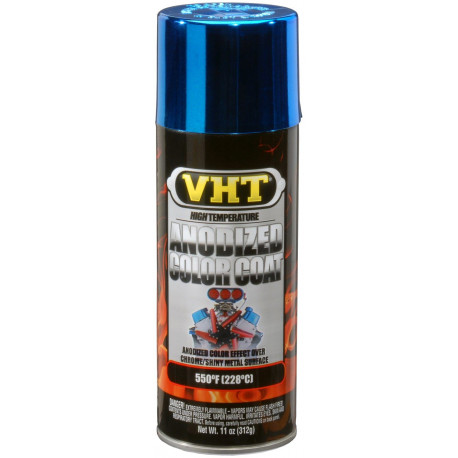 Vopsea termorezistență motor VHT spray tratament vopsea, albastru anodizat | race-shop.ro