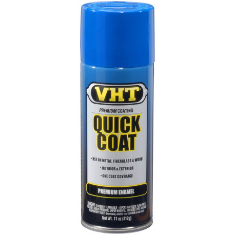 Vopsea termorezistență motor VHT QUICK COAT spray vopsea, albastru (Ocean Blue) | race-shop.ro