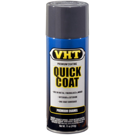 Vopsea termorezistență motor VHT QUICK COAT spray vopsea, gri (Machinery Gray) | race-shop.ro