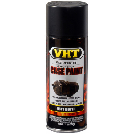Vopsea termorezistență motor VHT spray vopsea carcasă, negru (Black Oxide) | race-shop.ro