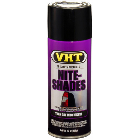 Vopsea termorezistență motor VHT NITE-SHADES BLACK, spray stopuri fumurii, negru | race-shop.ro