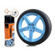 Spray și folie auto Spray vopsea cauciucată albastră FOLIATEC LIGHT BLUE GLOSSY | race-shop.ro
