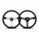 Volane sport Volan sport cu 3 spițe MOMO PROTOTIPO, 370mm, piele, adâncime 37mm, negru/argintiu | race-shop.ro