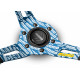 Volane sport Volan sport cu 3 spițe MOMO ULTRA 350mm, alcantara, albastru | race-shop.ro