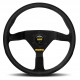 Volane sport Volan sport cu 3 spițe MOMO MOD.78 350mm, suede, negru | race-shop.ro