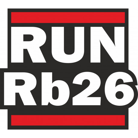 Autocolante Sticker race-shop RUN | race-shop.ro