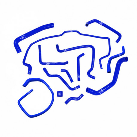 Furtunuri de silicon pentru radiatoare XTREM MOTORSPORT kit furtunuri siliconice răcire pentru Ford Sierra și Escort Cosworth 4x4 | race-shop.ro