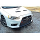Body kit și tuning vizual Prelungire bară față V.1 Mitsubishi Lancer Evo X | race-shop.ro