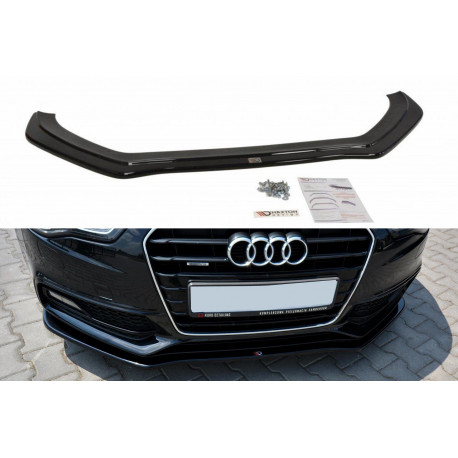 Body kit și tuning vizual Prelungire bară față V.2 Audi S5 / A5 S-Line 8T FL | race-shop.ro