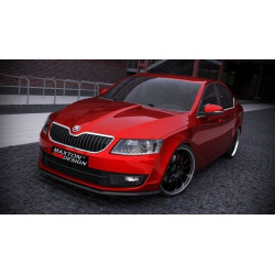 MAXTON DESIGN prelungire bară față pentru SKODA OCTAVIA III