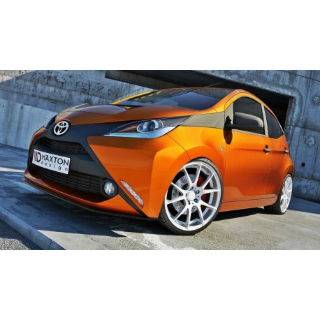 Body kit și tuning vizual Prelungire bară față TOYOTA AYGO mk2 | race-shop.ro