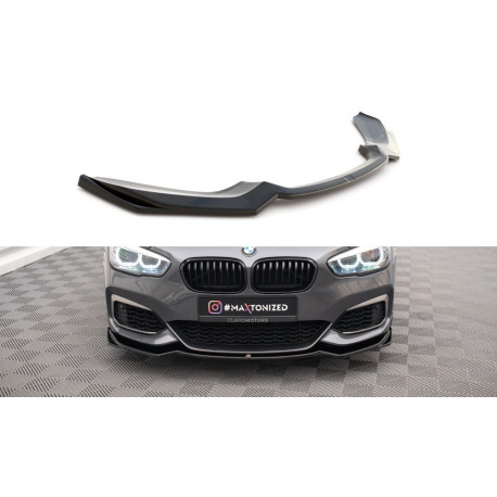 Body kit și tuning vizual Prelungire bară față V.2 BMW 1 F20/F21 M-Power | race-shop.ro