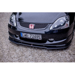 MAXTON DESIGN prelungire bară față pentru HONDA CIVIC EP3 (MK7) TYPE-R/S FACELIFT, V1