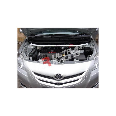Bară rigidizare Toyota Yaris HB/Sedan 05+ UltraRacing Bară rigidizare sus amortizor fată 402 | race-shop.ro