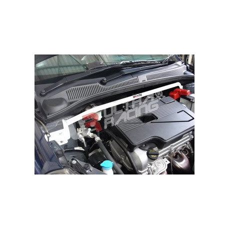 Bară rigidizare Suzuki SX4 HB/Sedan UltraRacing 2-puncte Bară rigidizare sus amortizor fată | race-shop.ro