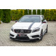 Body kit și tuning vizual MAXTON DESIGN prelungire bară față pentru Mercedes A45 AMG W176 | race-shop.ro