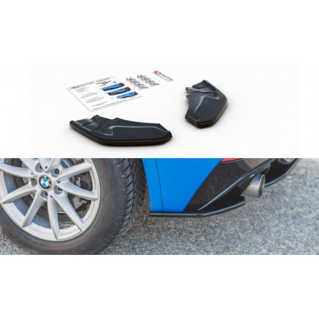 Body kit și tuning vizual Prelungiri bară spate laterale pentru BMW X2 F39 M-Pack | race-shop.ro