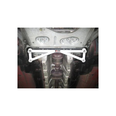 Bară rigidizare Renault Clio C 05+ UltraRacing Bară rigidizare "H-Brace" podea față - 4-puncte | race-shop.ro