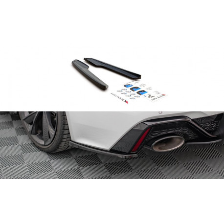 Body kit și tuning vizual MAXTON DESIGN prelungiri laterale bară spate pentru Audi RS6 C8 / RS7 C8, V1 | race-shop.ro