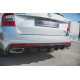 Body kit și tuning vizual Difuzor bară spate V.2 Skoda Octavia RS Mk3 / Mk3 FL Hatchback / Estate | race-shop.ro