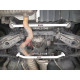 Bară rigidizare BMW 3 E90 series 320/325/M3 Ultra-R 2-puncte Bară rigidizare spate jos | race-shop.ro
