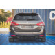 Body kit și tuning vizual MAXTON DESIGN difuzor bară spate + imitație evacuare pentru Peugeot 308 SW Mk2 Facelift | race-shop.ro