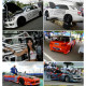 Bară rigidizare Honda Integra 94-01 DC2 Ultra-R 2x 3-puncte Bară rigidizare podea | race-shop.ro