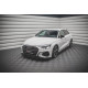 Body kit și tuning vizual MAXTON DESIGN prelungire bară față pentru Audi S3 / A3 S-Line 8Y, V4 | race-shop.ro