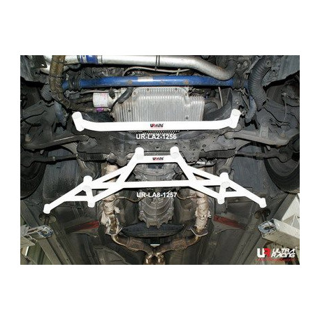Bară rigidizare Nissan 350Z 02-08 UltraRacing 8-Point Bară rigidizare fată "H-Brace" 1257 | race-shop.ro