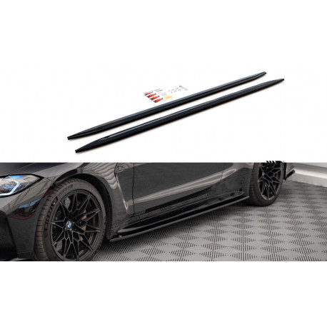 Body kit și tuning vizual MAXTON DESIGN prelungiri praguri pentru BMW M4 G82, V2 | race-shop.ro