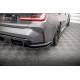 Body kit și tuning vizual MAXTON DESIGN prelungiri laterale bară spate pentru BMW M3 G80, V2 | race-shop.ro