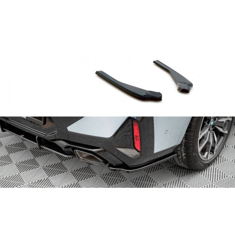 Body kit și tuning vizual MAXTON DESIGN prelungiri laterale bară spate pentru BMW X4 M-Pack G02 Facelift | race-shop.ro