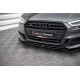 Body kit și tuning vizual MAXTON DESIGN prelungire bară față pentru Audi S3 Sportback 8V Facelift, V2 | race-shop.ro