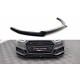 Body kit și tuning vizual MAXTON DESIGN prelungire bară față pentru Audi S3 Sportback 8V Facelift, V2 | race-shop.ro
