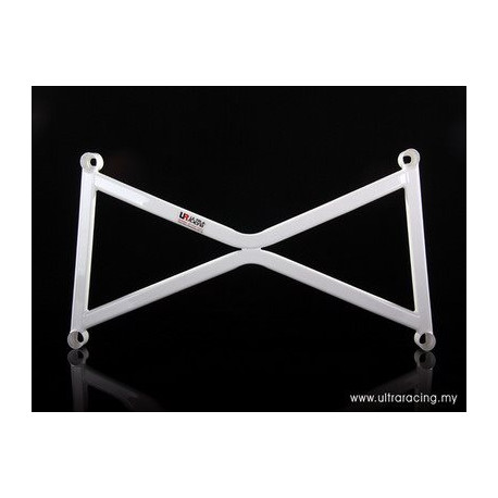 Bară rigidizare Hyundai Genesis 08+ 2.0T UltraRacing Bară rigidizare "H-Brace" podea față - 4-puncte | race-shop.ro